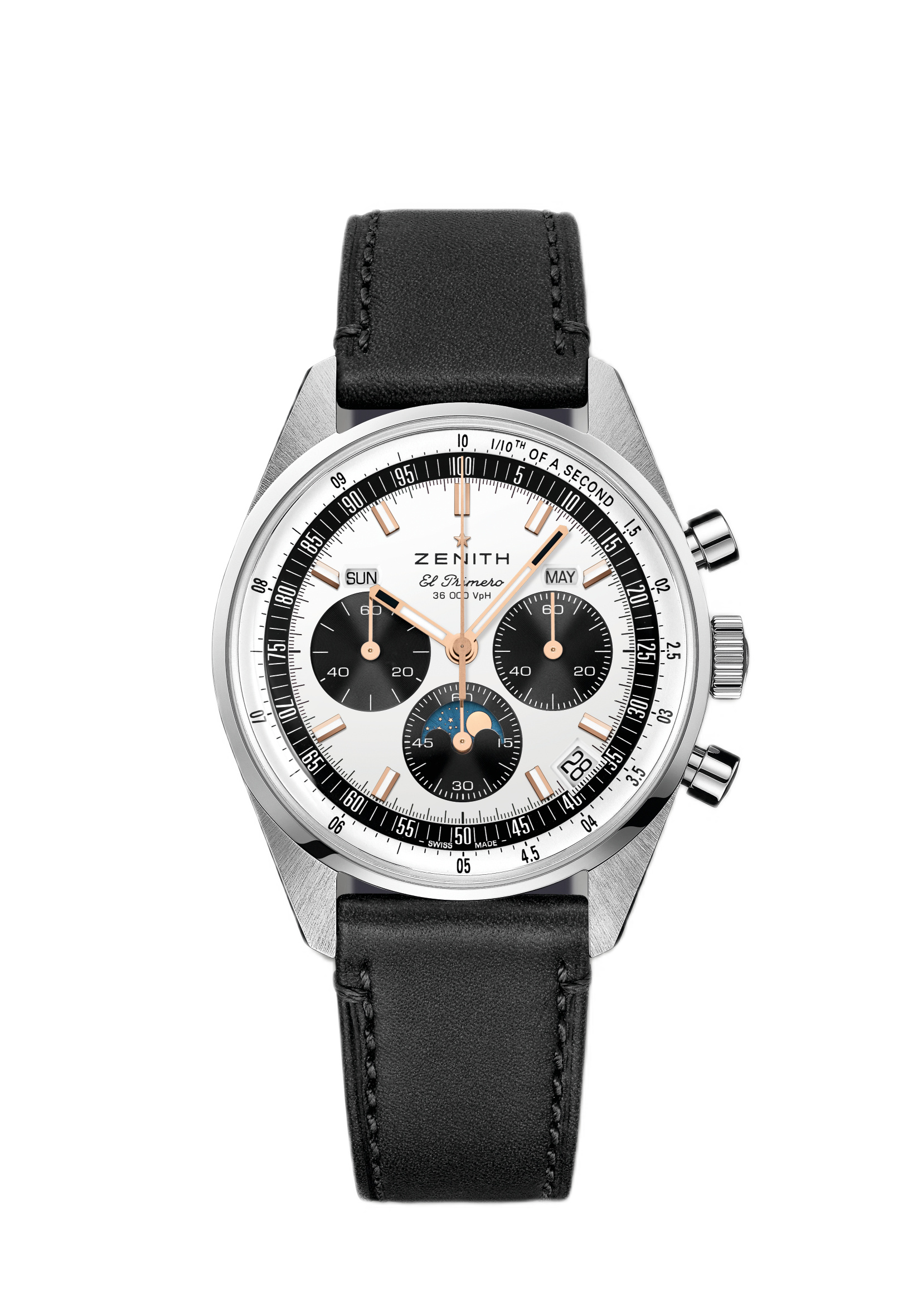 Men's watch / unisex  ZENITH, Chronomaster Original Triple Calendar / 38mm, SKU: 03.3400.3610/38.C911 | timeolution.com