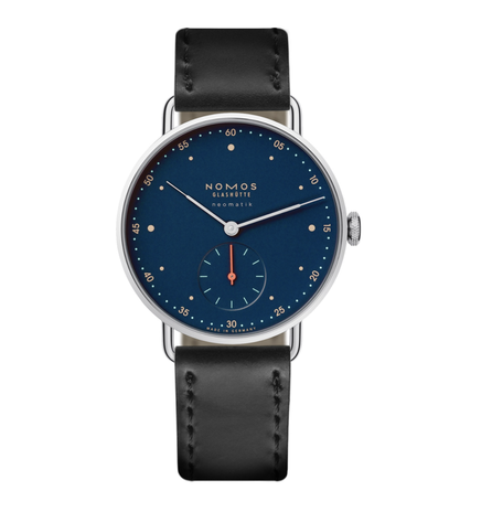 Men's watch / unisex  NOMOS GLASHÜTTE, Metro Neomatik Midnight Blue / 35mm, SKU: 1110 | timeolution.com