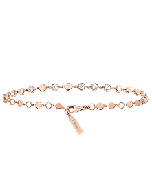 D-Vibes SM Pink Gold Diamond Bracelet