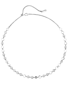 D-Vibes MM White Gold Diamond Necklace