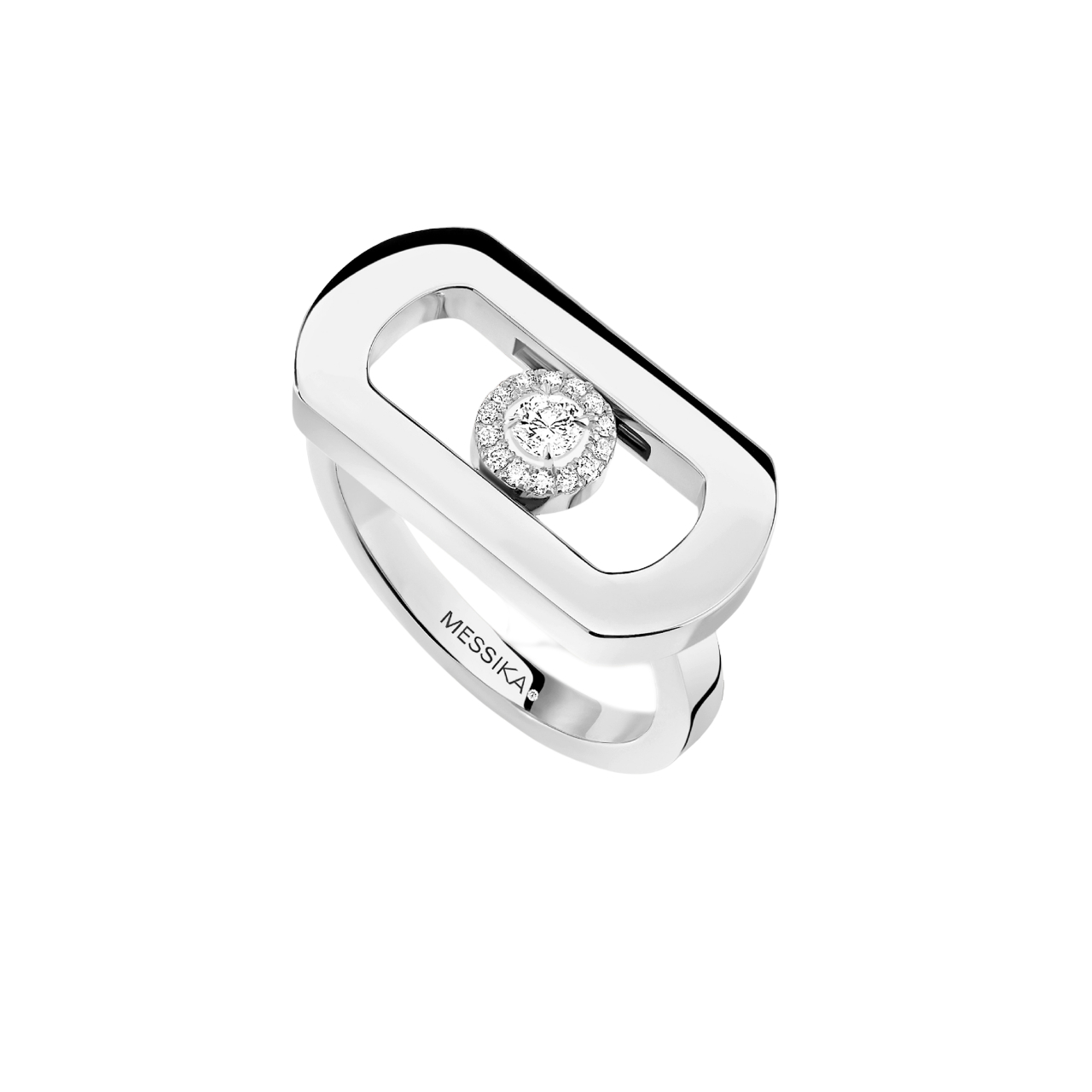 Women Jewellery  MESSIKA, So Move White Gold Diamond Ring, SKU: 12936-WG | timeolution.com