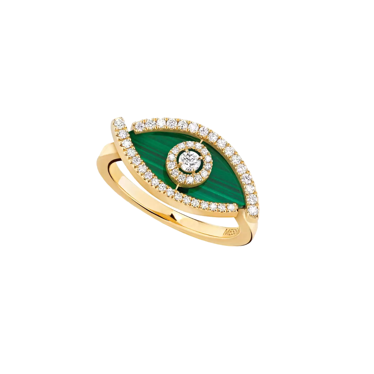 Women Jewellery  MESSIKA, Lucky Eye Malachite, SKU: 12954-YG | timeolution.com