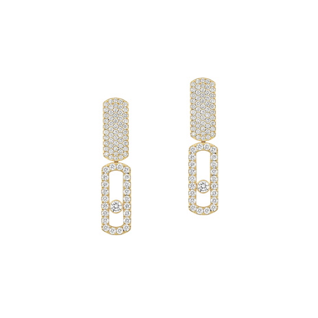 Women Jewellery  MESSIKA, Imperial Move LM Yellow Gold Diamond Earrings, SKU: 13754-YG | timeolution.com