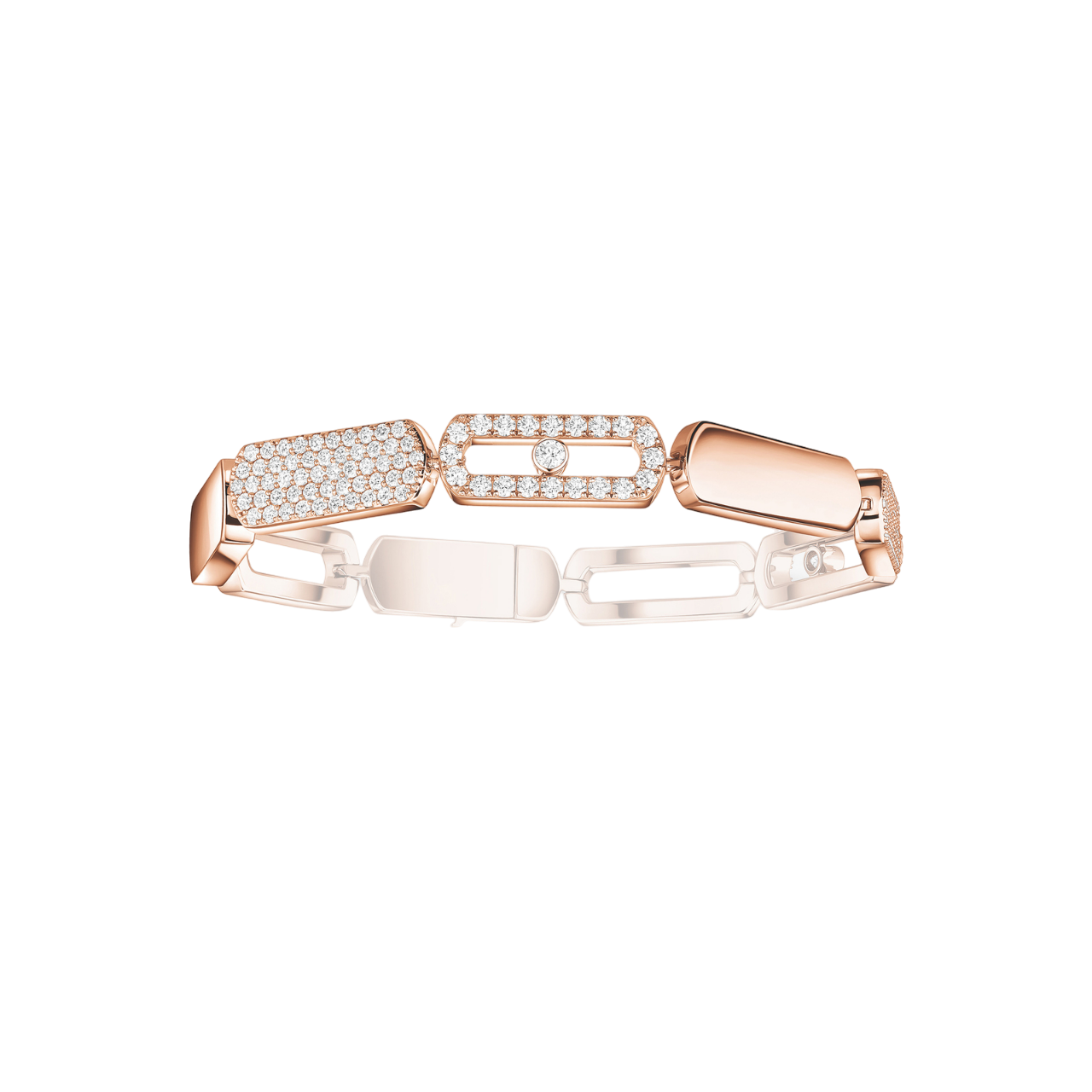 Women Jewellery  MESSIKA, Imperial Move LM Pink Gold Diamond Bracelet, SKU: 13790-PG | timeolution.com