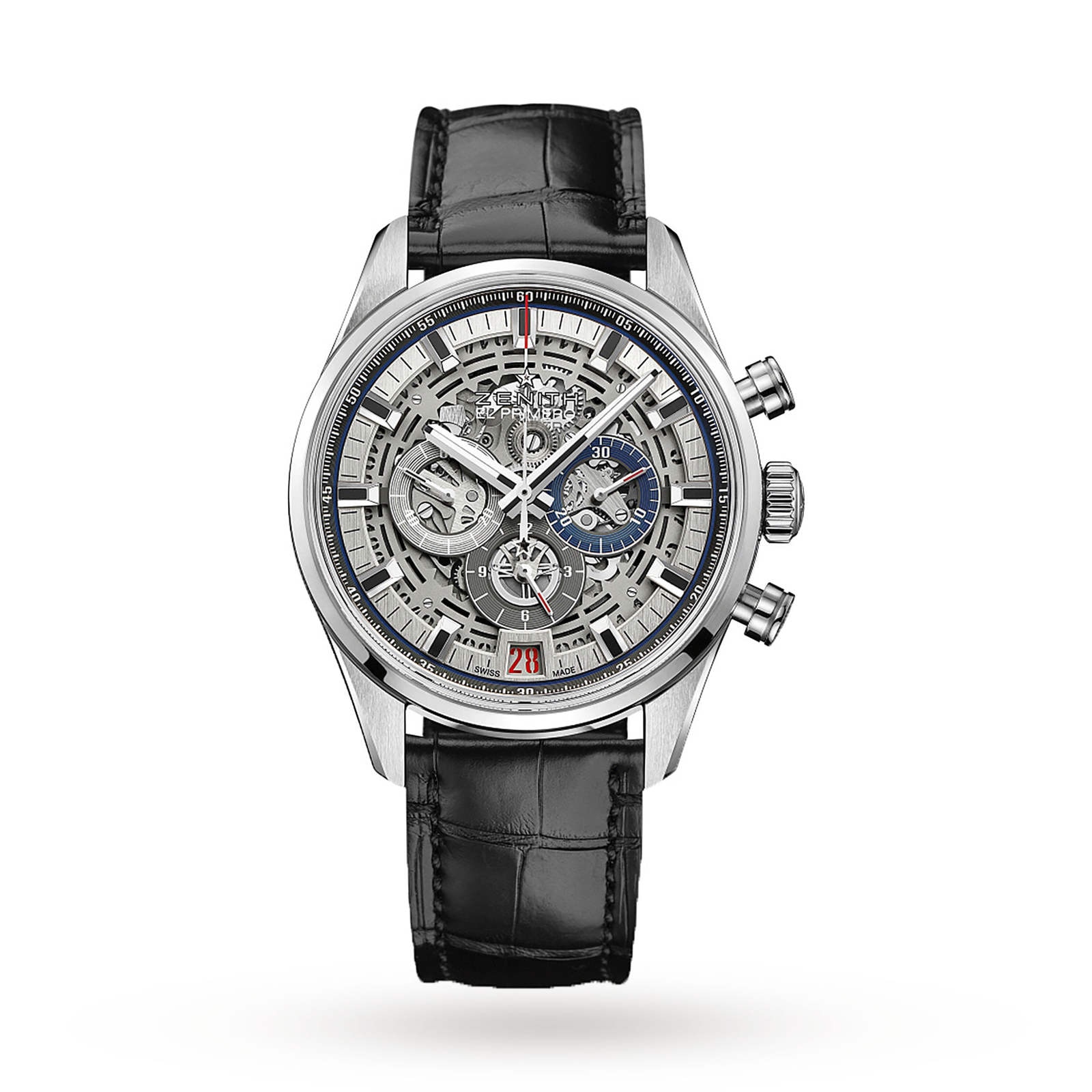 Men's watch / unisex  ZENITH, Chronomaster El Primero Full Open / 42mm, SKU: 03.2081.400/78.C813 | timeolution.com