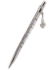 Ecridor Madmoiselle Clover Charm Ballpoint Pen