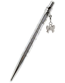 Ecridor Madmoiselle Bow Charm Ballpoint Pen