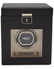 Palermo Single Watch Winder With Jewellery Storage