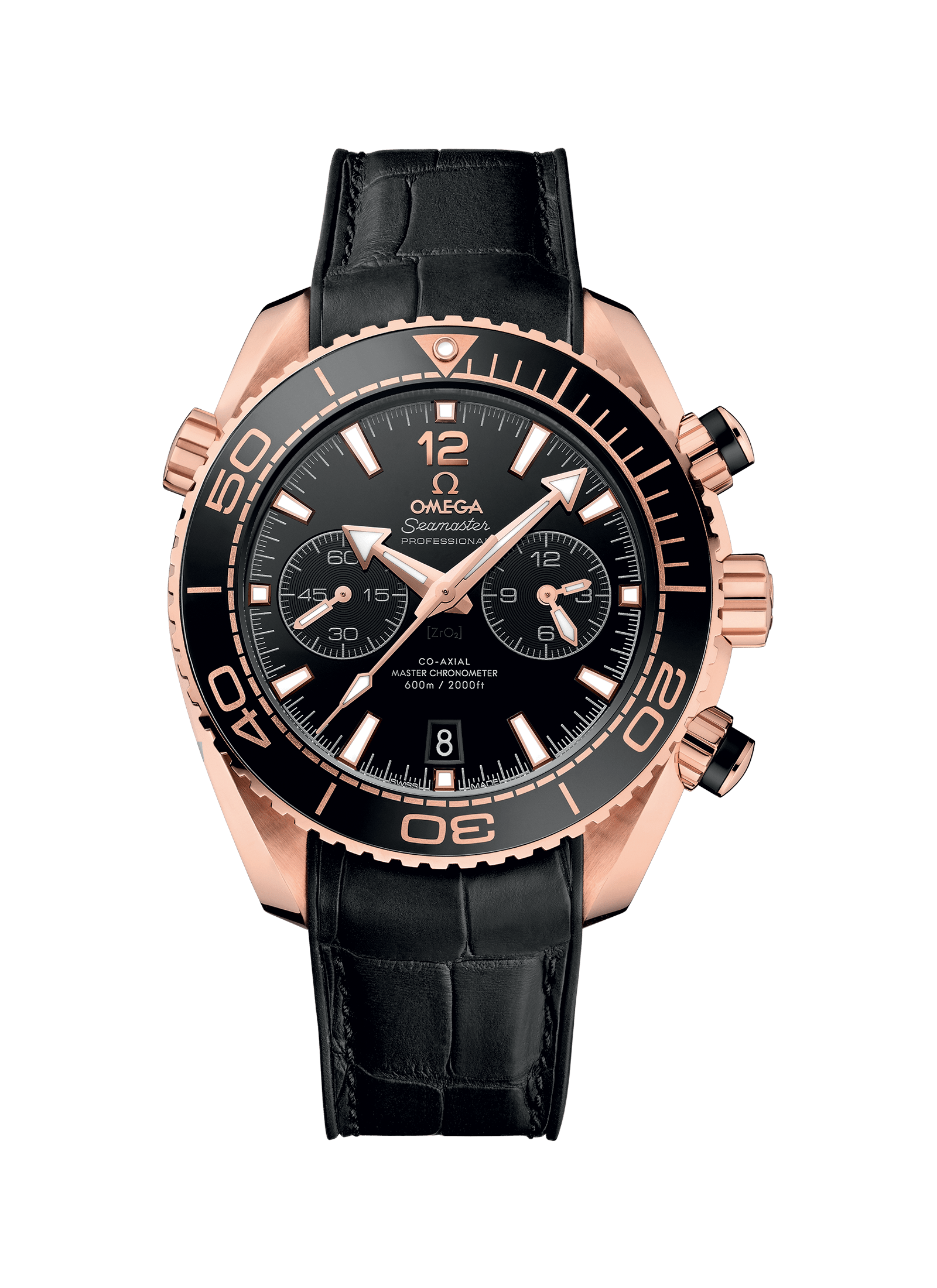 Men's watch / unisex  OMEGA, Seamaster Planet Ocean Chronograph 600M / 45.5mm, SKU: 215.63.46.51.01.001 | timeolution.com