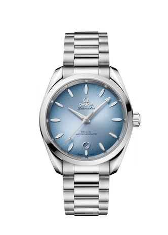 Men's watch / unisex  OMEGA, Seamaster Aqua Terra 150m Co Axial Master Chronometer / 38mm, SKU: 220.10.38.20.03.004 | timeolution.com