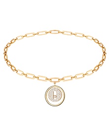 Lucky Move Pave Ankle Bracelet