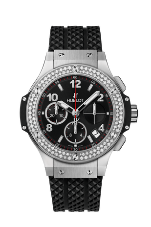 Men's watch / unisex  HUBLOT, Big Bang Steel Diamonds / 41mm, SKU: 341.SX.130.RX.114 | timeolution.com