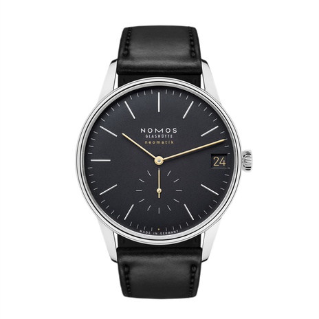 Men's watch / unisex  NOMOS GLASHÜTTE, Orion Neomatik 41 Date Black / 40.50mm, SKU: 366 | timeolution.com