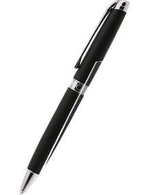 Léman Matt Black Ballpoint Pen