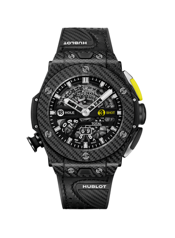 Men's watch / unisex  HUBLOT, Big Bang Unico Golf Black Carbon / 45mm, SKU: 416.YT.1120.VR | timeolution.com