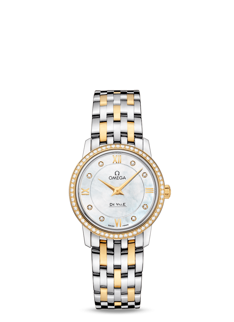 Ladies' watch  OMEGA, De Ville Prestige Quartz / 27.4mm, SKU: 424.25.27.60.55.001 | timeolution.com