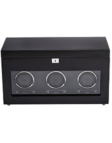 Savoy Triple Watch Winder With Storage