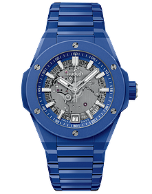 Big Bang Integrated Time Only Blue Indigo Ceramic / 40mm