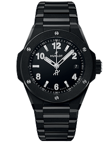 Big Bang Integrated Time Only Black Magic / 38mm