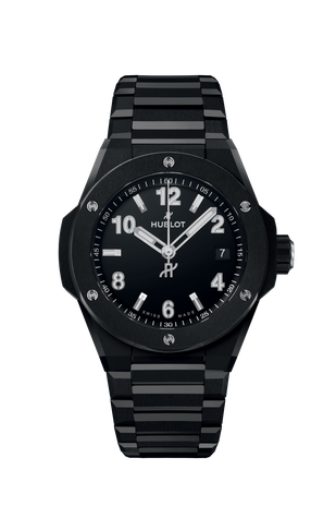 Men's watch / unisex  HUBLOT, Big Bang Integrated Time Only Black Magic / 38mm, SKU: 457.CX.1270.CX | timeolution.com