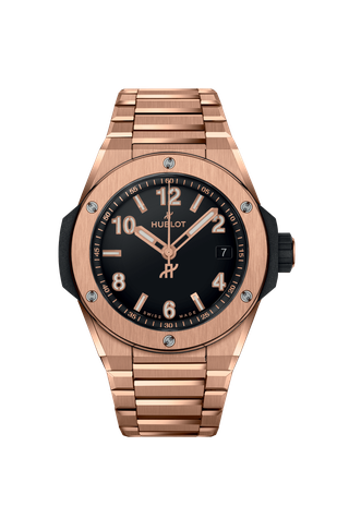 Men's watch / unisex  HUBLOT, Big Bang Integrated Time Only King Gold / 38mm, SKU: 457.OX.1280.OX | timeolution.com