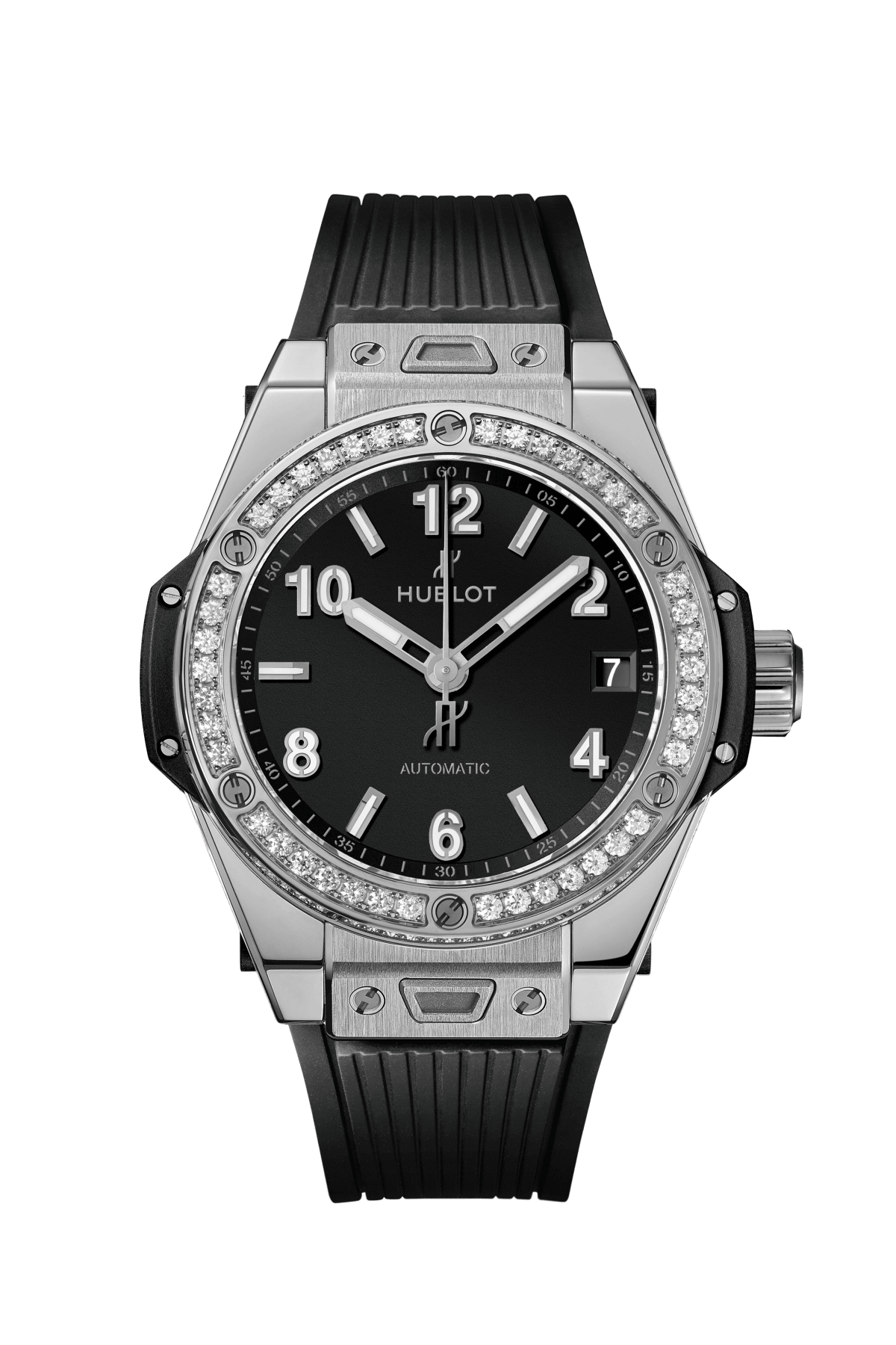 Ladies' watch  HUBLOT, Big Bang One Click Steel Diamonds / 39mm, SKU: 465.SX.1170.RX.1204 | timeolution.com