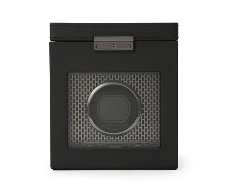  WOLF 1834, Axis Single Watch Winder With Storage, SKU: 469203 | timeolution.com