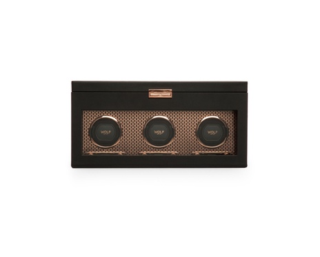  WOLF 1834, Axis Triple Watch Winder With Storage, SKU: 469416 | timeolution.com