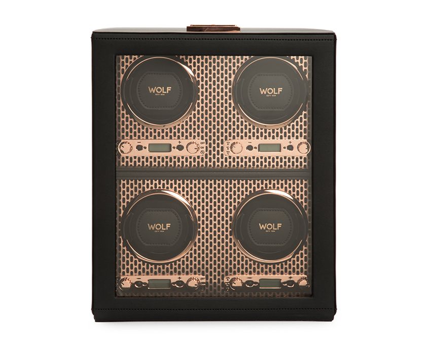  WOLF 1834, Axis 4pc Watch Winder, SKU: 469516 | timeolution.com