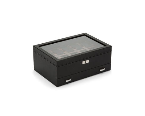  WOLF 1834, Roadster 10pc Watch Box With Drawer, SKU: 477656 | timeolution.com