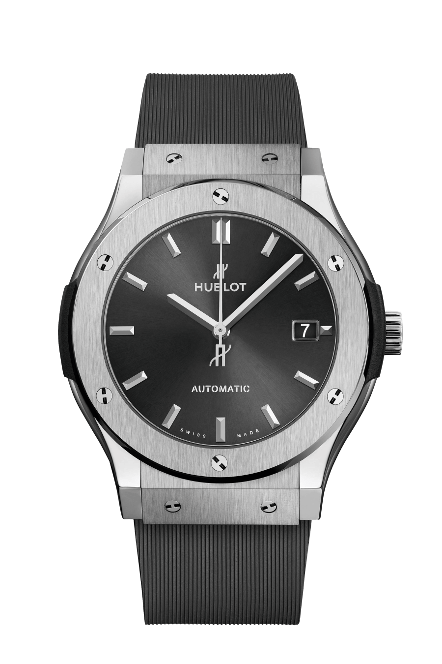 Men's watch / unisex  HUBLOT, Classic Fusion Racing Grey Titanium / 45mm, SKU: 511.NX.7071.RX | timeolution.com