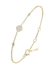 Joy XS Diamond Yellow Gold Bracelet