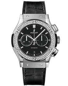 Classic Fusion Chronograph Titanium Diamonds / 42mm