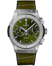 Classic Fusion Chronograph Titanium Green / 42mm