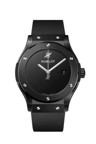 Men's watch / unisex  HUBLOT, Classic Fusion Original Black Magic / 42mm, SKU: 542.CX.1270.RX.MDM | timeolution.com