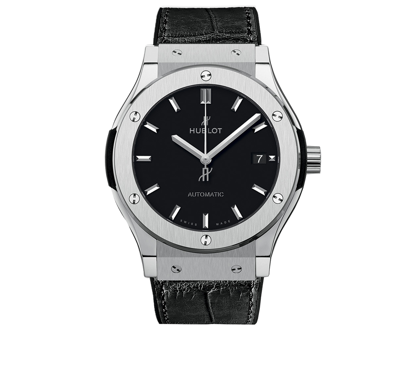 Men's watch / unisex  HUBLOT, Classic Fusion Titanium / 45mm, SKU: 511.NX.1171.LR | timeolution.com