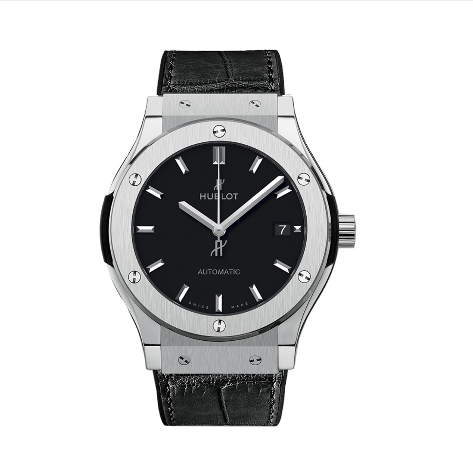 Men's watch / unisex  HUBLOT, Classic Fusion Titanium / 38mm, SKU: 565.NX.1171.LR | timeolution.com