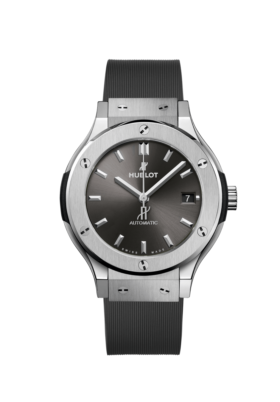 Men's watch / unisex  HUBLOT, Classic Fusion Racing Grey Titanium / 38mm, SKU: 565.NX.7071.RX | timeolution.com