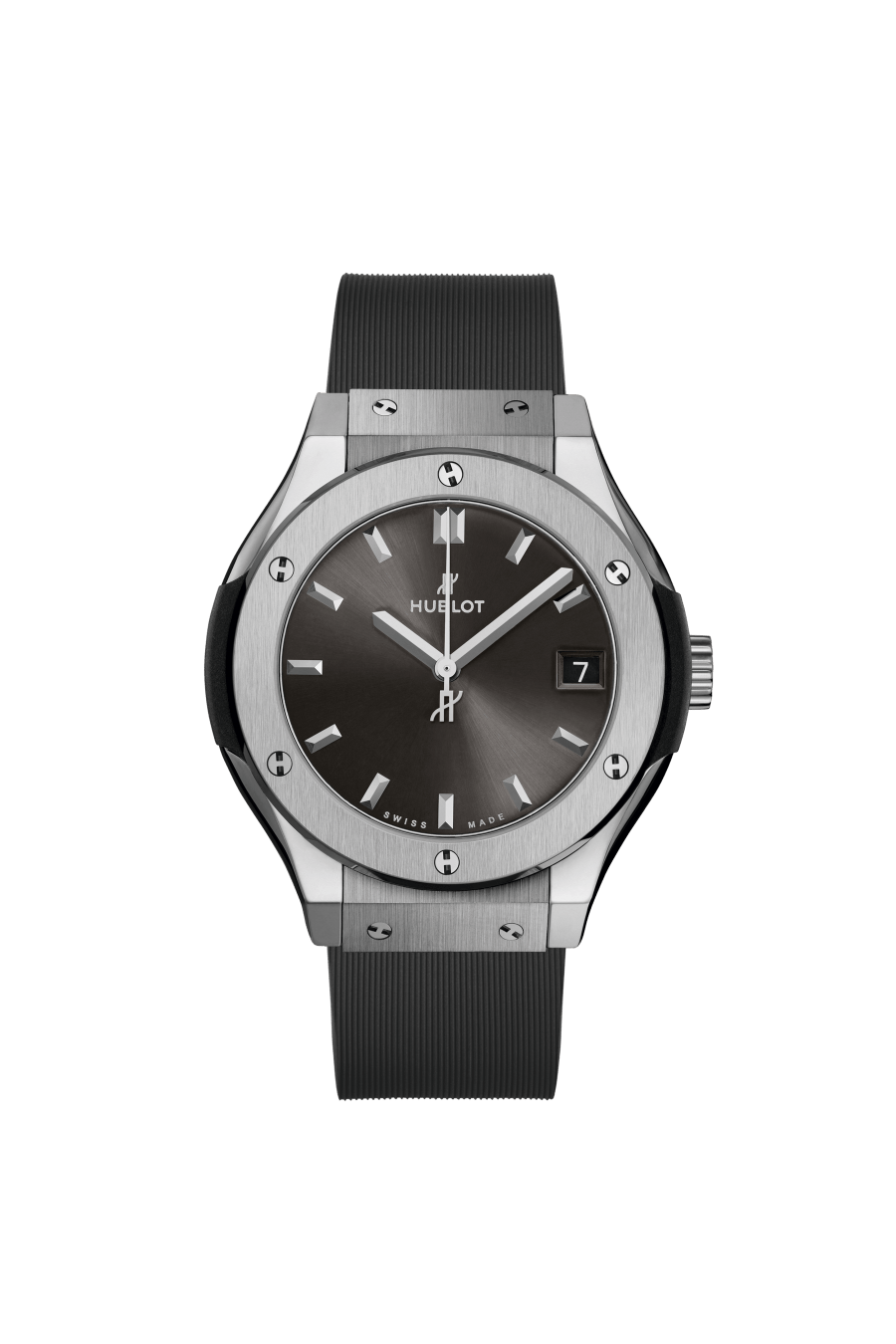 Ladies' watch  HUBLOT, Classic Fusion Racing Grey Titanium / 33mm, SKU: 581.NX.7071.RX | timeolution.com