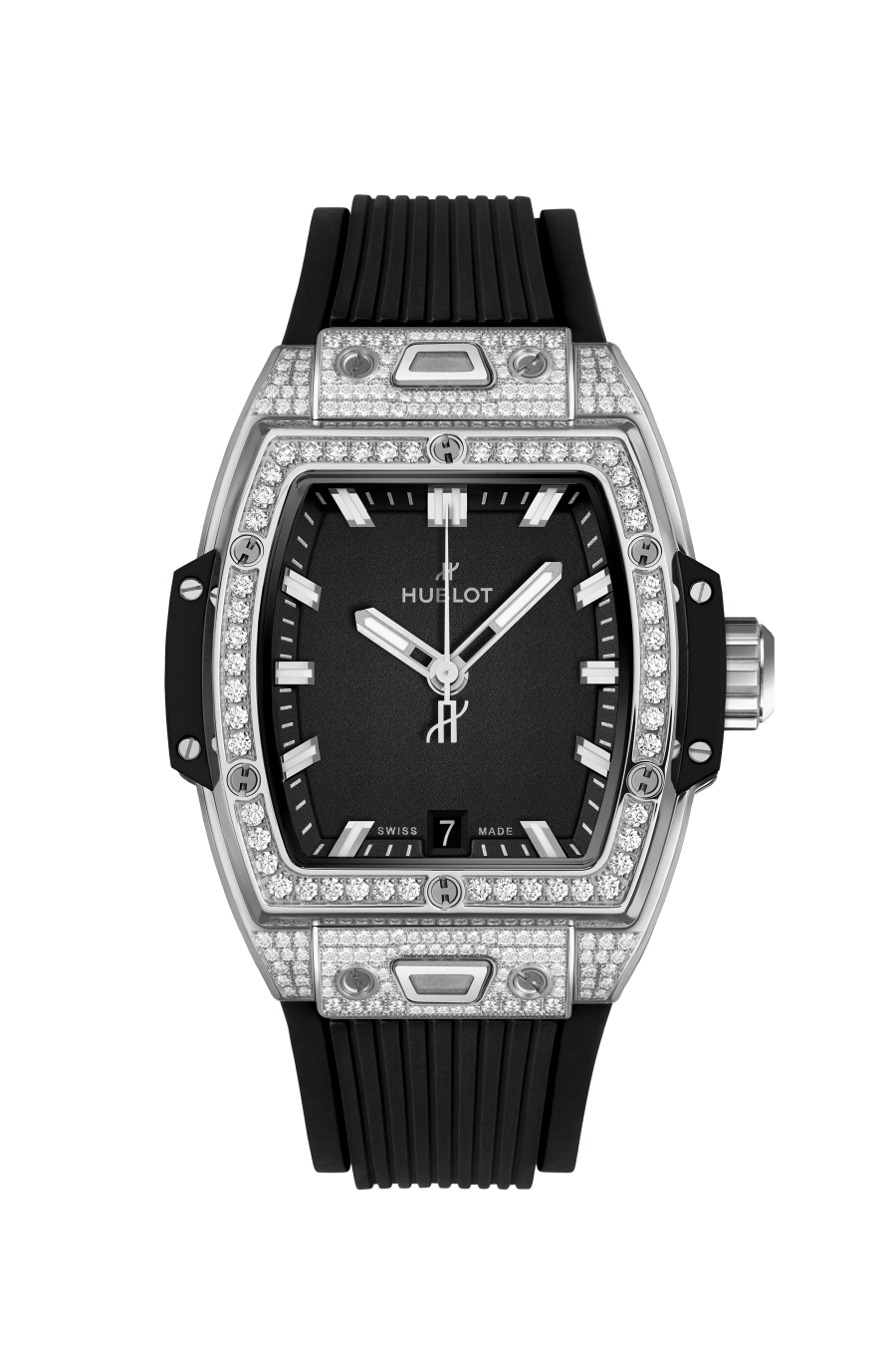 Ladies' watch  HUBLOT, Spirit of Big Bang Titanium Pave / 39mm, SKU: 662.NX.1170.RX.1604 | timeolution.com