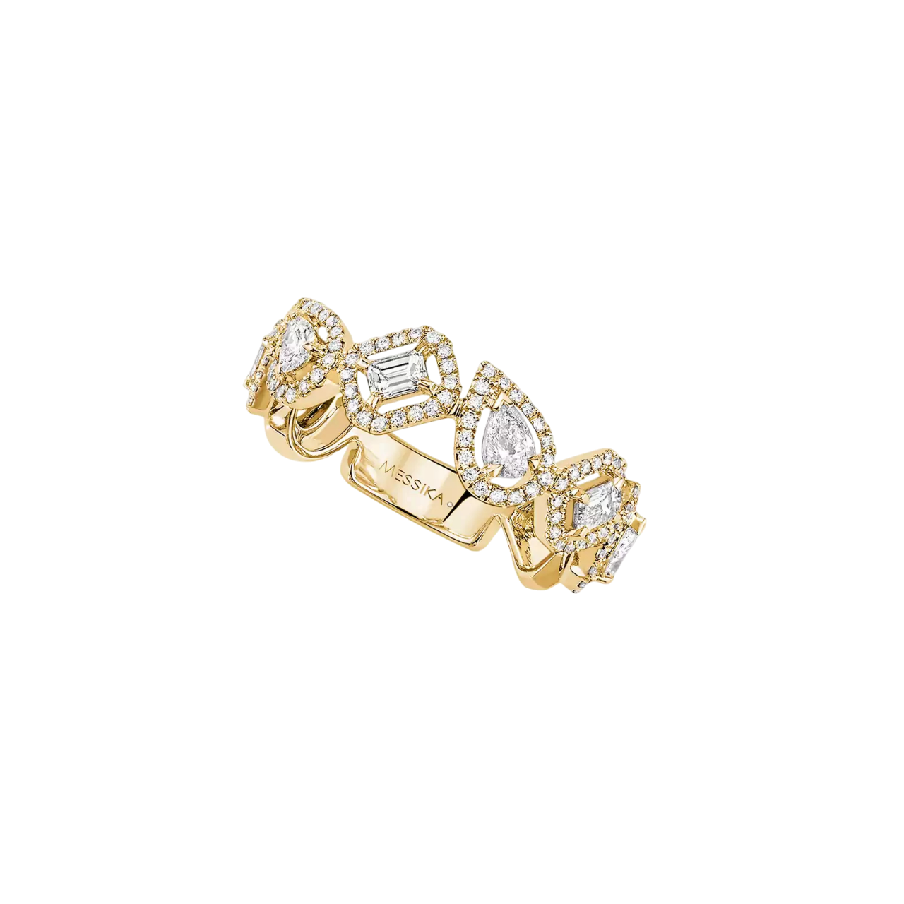 Women Jewellery  MESSIKA, My Twin Wedding Ring, SKU: 6705-YG | timeolution.com