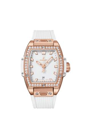 Ladies' watch  HUBLOT, Spirit of Big Bang King Gold White Diamonds / 32mm, SKU: 682.OE.2080.RW.1204 | timeolution.com