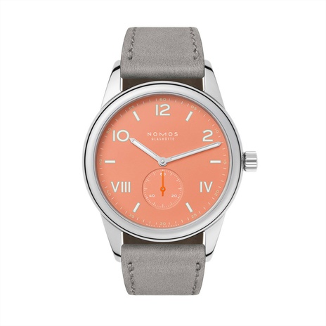 Men's watch / unisex  NOMOS GLASHÜTTE, Club Campus 38 Cream Coral / 38.50mm, SKU: 725 | timeolution.com