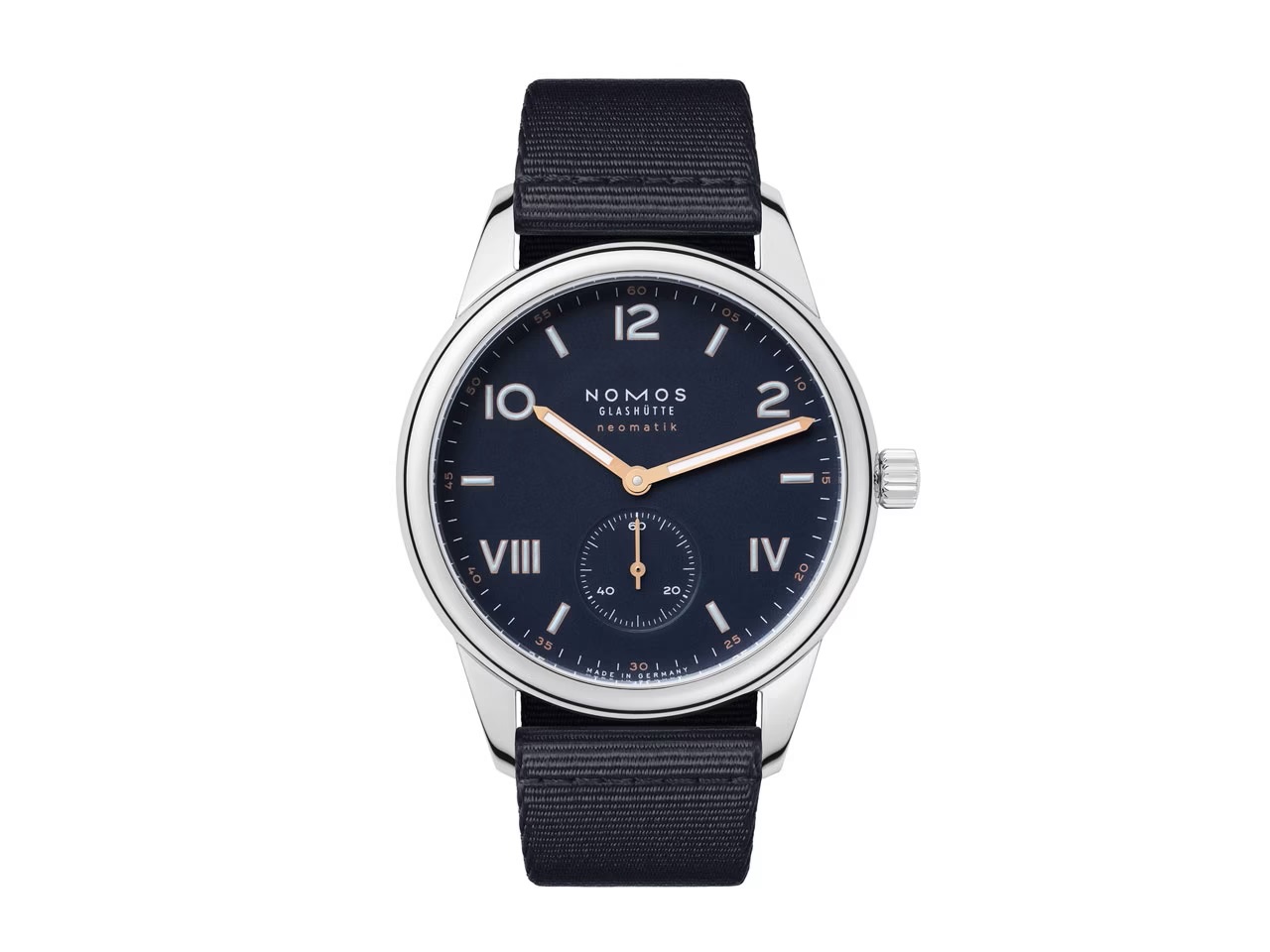 Men's watch / unisex  NOMOS GLASHÜTTE, Club Campus Neomatik 39 Midnight Blue / 39.50mm, SKU: 768 | timeolution.com