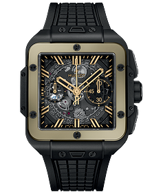 Square Bang Unico Ceramic Magic Gold / 42mm