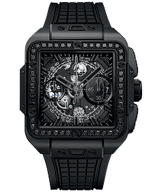 Square Bang Unico All Black Diamonds / 42mm