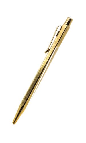  CARAN D’ACHE, Ecridor Chevron Gilded Ballpoint Pen, SKU: 898.208 | timeolution.com