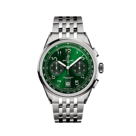 Men's watch / unisex  BREITLING, Premier B01 Chronograph / 42mm, SKU: AB0145371L1A1 | timeolution.com