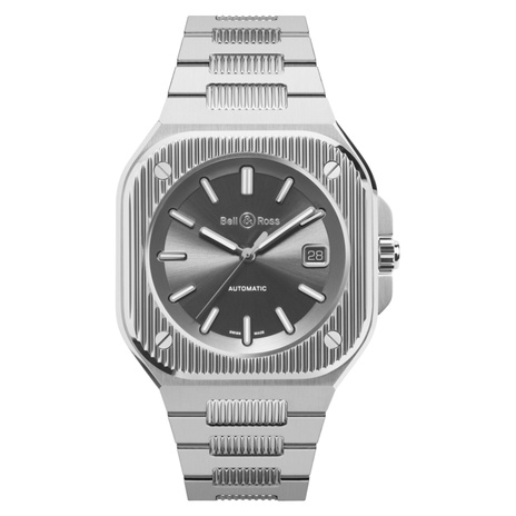 Men's watch / unisex  BELL & ROSS, BR 05 Artline / 40mm, SKU: BR05A-BL-GLST/SST | timeolution.com