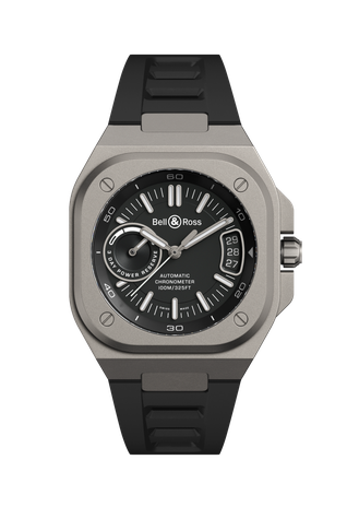 Men's watch / unisex  BELL & ROSS, BR-X5 Black Titanium / 41mm, SKU: BRX5R-BL-TI/SRB | timeolution.com